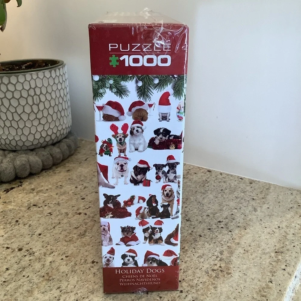 Holiday Dogs Puzzle - 1000 Pieces - Eurographics Puzzle